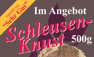  Banner Schleusenknust-Brot